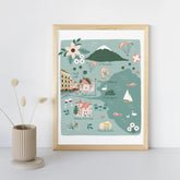 Annecy - Affiche illustration A3